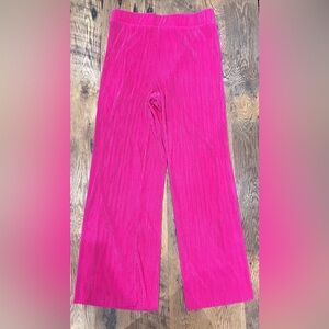 Cyrus Fuchsia Pleated Pants